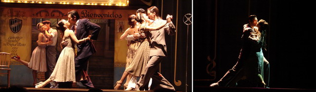 Ano nuevo en Esquina Carlos Gardel Show de Tango en Buenos Aires Bailarines