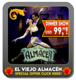 Show de tango en Buenos Aires El Viejo Almacn ms informacin