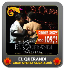 Show de Tango en Buenos Aires El Querandi mas información sobre entradas