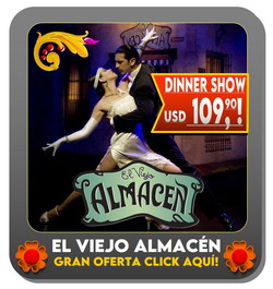 Tango Dinner Show Buenos Aires El Viejo Almacen special offer