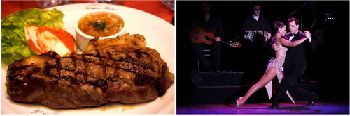 Tango Show Homero Manzi argentinean beef and tango couple