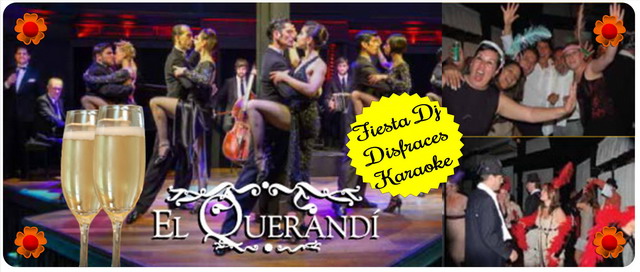 Ao nuevo en El Querandi Show de Tango en Buenos Aires